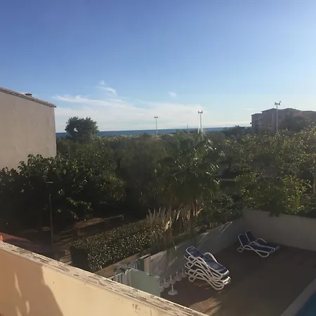 Apartmán 2 Pieces Terrasse Vue Le Cap D'agde Agde