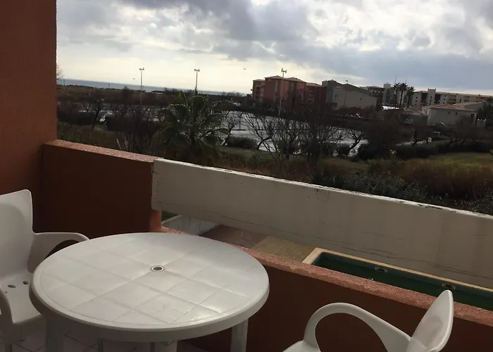2 Pieces Terrasse Vue Le Cap D'agde アパート アグド